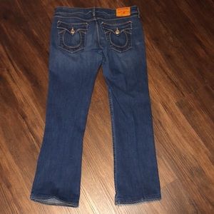 True religion Carrie dark wash blueJeans 29
